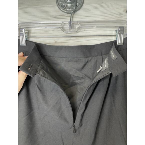Jones New York Collection Platinum Skirt Womens 4 Black Pencil Stretch Easycare - Picture 6 of 13